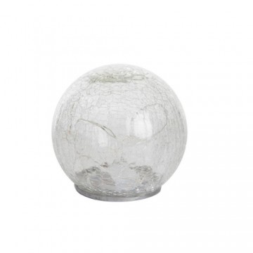 Galda lampa DKD Home Decor Stikls Caurspīdīgs LED (14 x 14 x 14 cm)