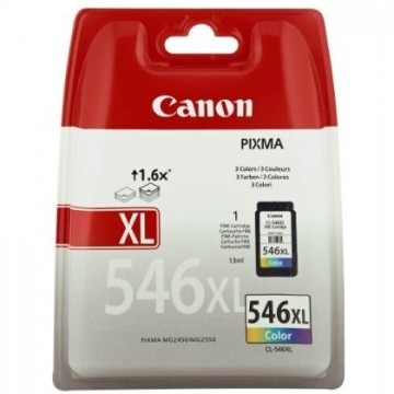 Tintes kārtridžs Canon Pixma CL-546XL, 13ml, krāsains