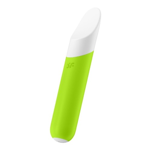 Вибратор в форме пули Ultra Power Satisfyer 7 Зеленый image 4