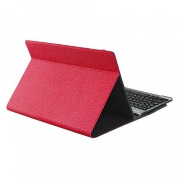 Planšetdatora un Klaviatūras Vāks Subblim KEYTAB PRO 10,1" Sarkans