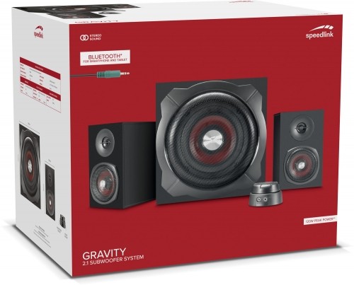 Speedlink speakers Gravity 2.1, black (SL-820015-BK) image 3