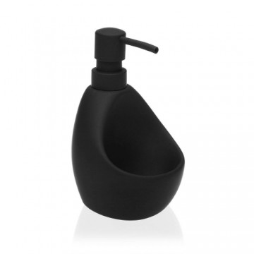 Bigbuy Home Дозатор мыла Чёрный Керамика (9,5 x 16,5 x 11 cm)