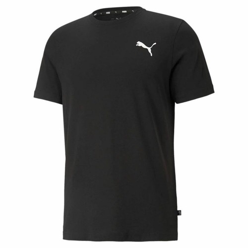 Vīriešu Krekls ar Īsām Piedurknēm Puma Essentials Small Logo Melns image 1