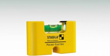 Līmeņrādis Pocket Electric ar jostas klips, Stabila