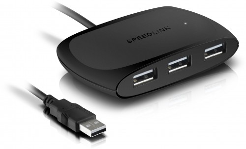 Speedlink USB hub Snappy Passive 4 portu USB 2.0 (SL-140011) image 1