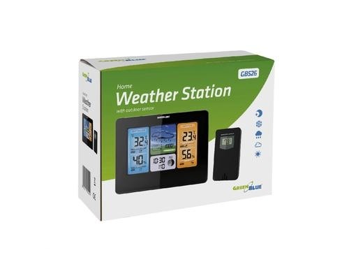 Greenblue GB526 digital weather station Black Battery image 4