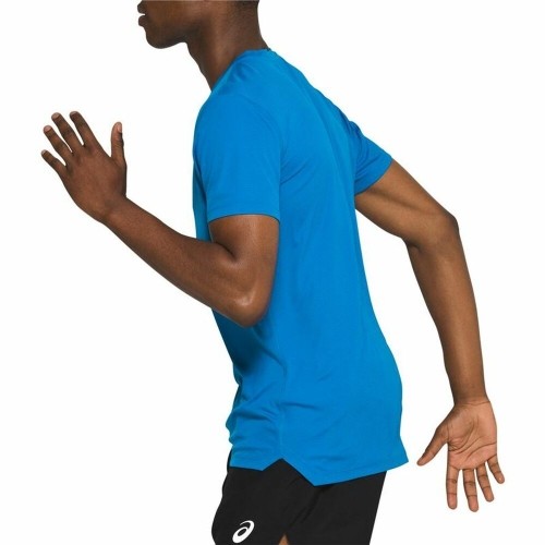 Vīriešu Krekls ar Īsām Piedurknēm Asics Core SS M Zils Indigo image 2