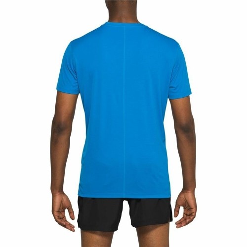 Vīriešu Krekls ar Īsām Piedurknēm Asics Core SS M Zils Indigo image 3
