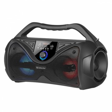 Defender G108 portatīvais skaļrunis / 20W / LED / Bluetooth 5.0/, tālvadības pults / melns