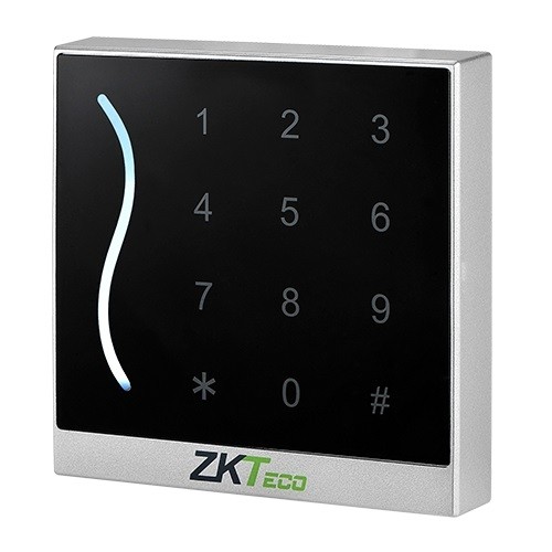 ZKTECO RFID Card Reader 13.56MHz, Wiegand 26, PROID30, with touch keypad image 1