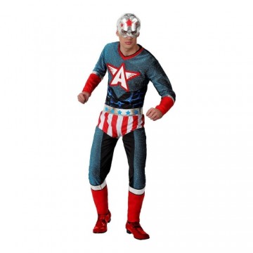 Bigbuy Carnival Svečana odjeća za odrasle American Captain XXL