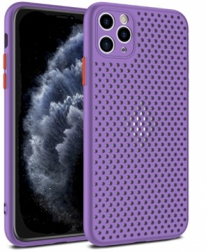Fusion Accessories Fusion Breathe Case Silikona Aizsargapvalks Priekš Apple iPhone 7 / 8 / SE 2020 Violets