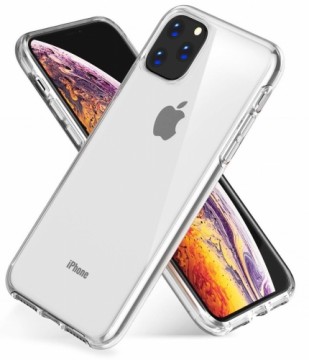Fusion Accessories Fusion Ultra Back Case 2 mm Izturīgs Silikona Aizsargapvalks Priekš Apple iPhone 11 Caurspīdīgs