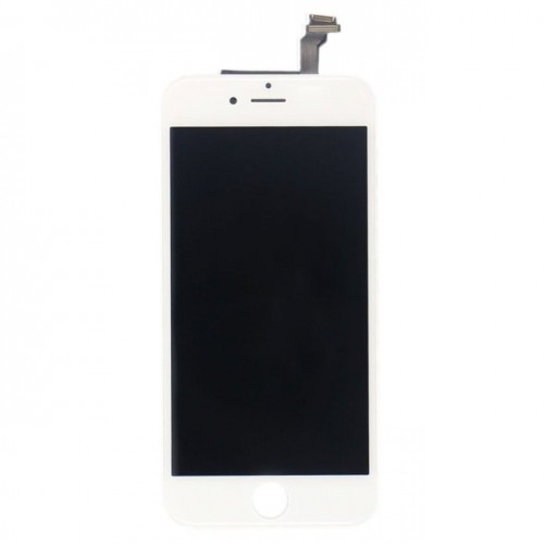 HQ A+ Analogs LCD Skarienjūtīgais Displejs priekš Apple iPhone 6 Plus Pilns modulis Balts image 1