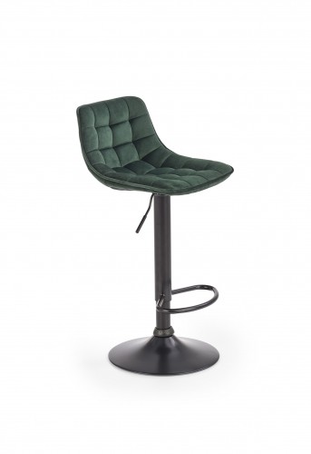 Halmar H95 bar stool, color: dark green image 1