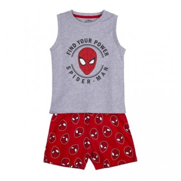 Vasaras pidžamu zēniem Spiderman Pelēks