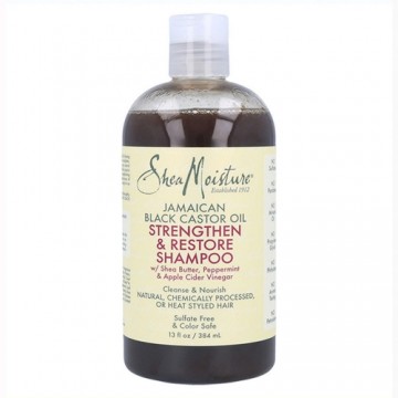 Spēcinošs Šampūns Shea Moisture Jamaican Black Castor Oil (384 ml)