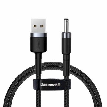 Baseus Cafule vads USB uz DC 3.5mm 2A 1m pelēks - melns