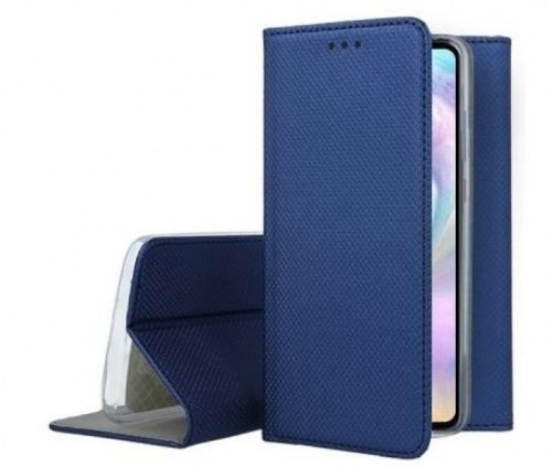 Mocco Smart Magnet Book Case Grāmatveida Maks Telefonam Samsung Galaxy S22 5G Zils image 2