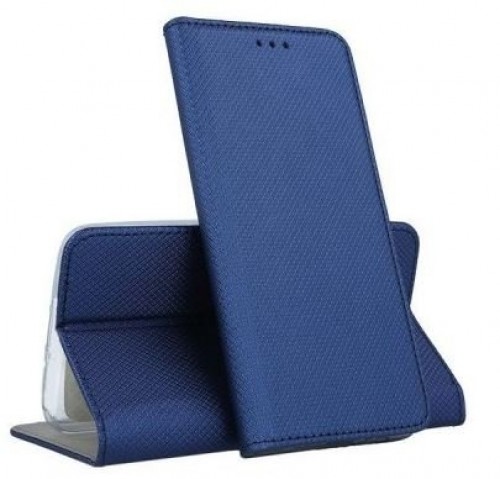Mocco Smart Magnet Book Case Grāmatveida Maks Telefonam Samsung Galaxy S22 5G Zils image 3