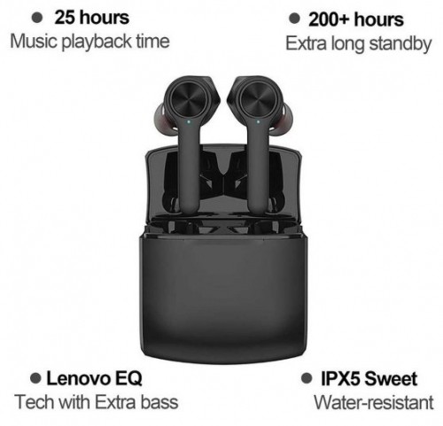 Lenovo HT20 Earbuds TWS Bluetooth Bezvadu Austiņas image 3