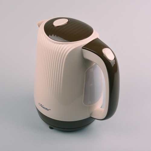 Feel-Maestro MR042 beige electric kettle 1.7 L Beige, Brown 2200 W image 3