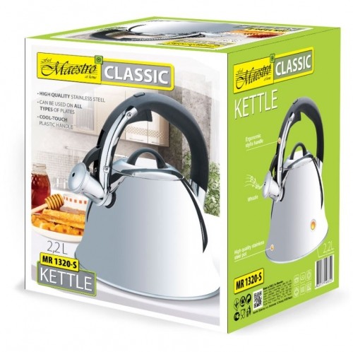 Non-electric kettle Maestro MR-1320-S Silver 2,2 L image 2