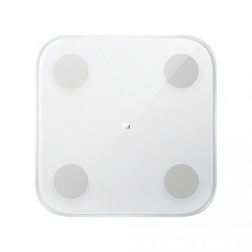 Xiaomi Mi Body Composition Scale 2 Square Transparent, White