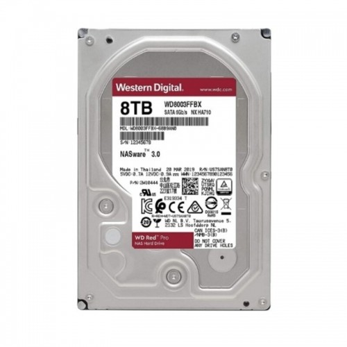 Cietais Disks Western Digital WD8003FFBX 3,5" 8 TB image 1