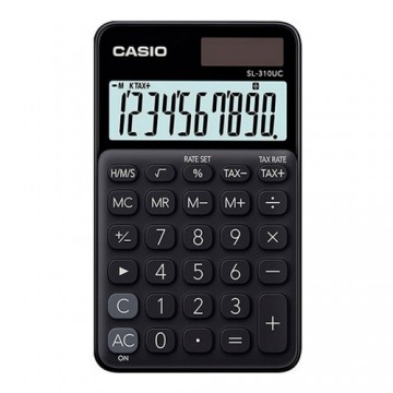 Калькулятор Casio Черная карман (0,8 x 7 x 11,8 cm)