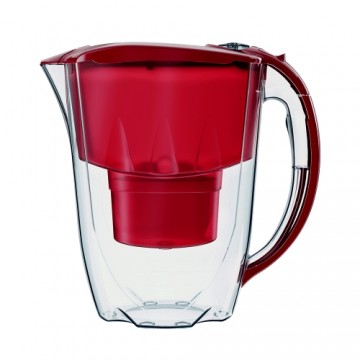 Water filter jug Aquaphor Amethyst MAXFOR+ 2.8 l Red
