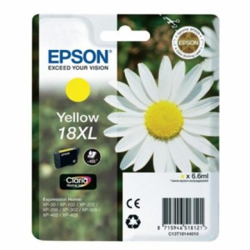 Картридж с оригинальными чернилами Epson EXPRESION HOME 18XL Жёлтый