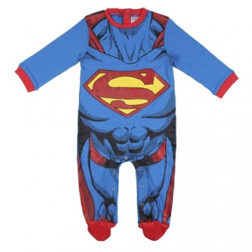 Mazuļu Garpiedurkņu Kombinezons Superman Zils