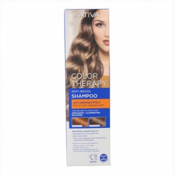 Матирующий шампунь для светлых волос Color Therapy Kativa (250 ml)