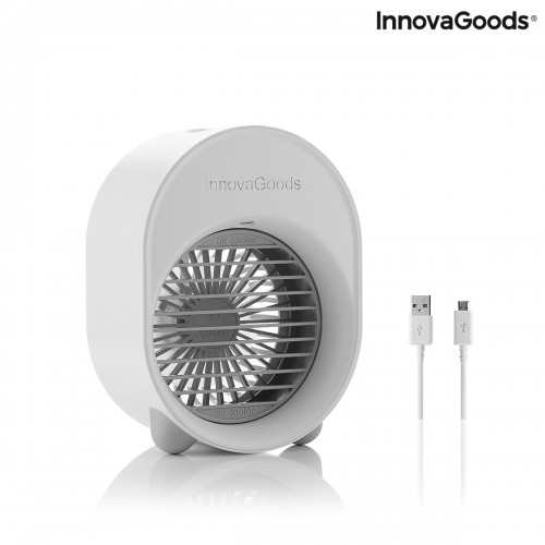 Mini ultraskaņas mitrinātājs un gaisa kondicionieris ar LED Koolizer InnovaGoods image 3
