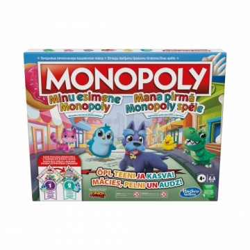 Hasbro MONOPOLY Mana pirmā Monopoly spēle, (Latviešu val.)