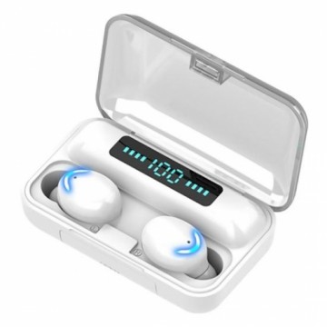 Fusion Accessories Fusion F9+ Airpods Bluetooth 5.0 Austiņas ar Mikrofonu baltas