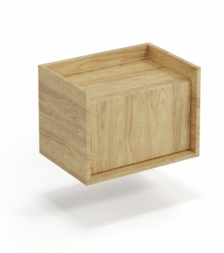 Halmar MOBIUS low cabinet 1D color: hikora oak