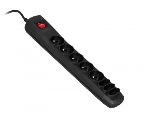 Activejet APN-8G/1,5M-BK power strip with cord image 1
