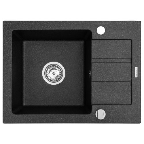Kitchen sink MAIDSINKS Promo 62x44 1B 1D black image 1