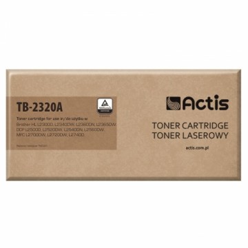 Actis TB-2320A toner for Brother printer; Brother TN-2320 replacement; Standard; 2600 pages; black