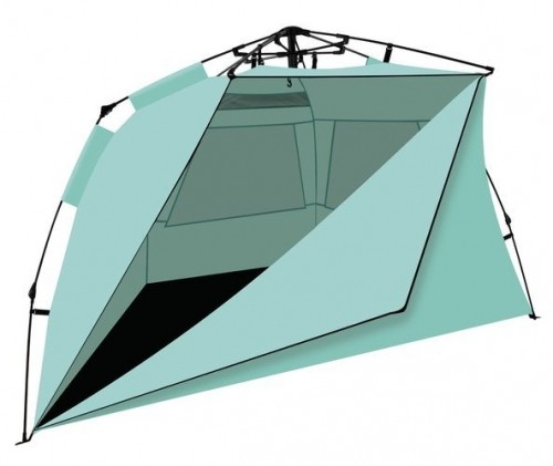 Iso Trade Beach shelter beach tent UV protection light sun tent 16158 (15396-0) image 4