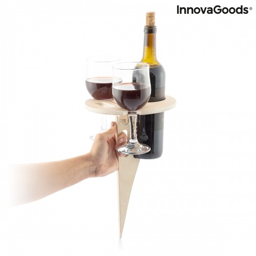 Pārnēsājams āra saliekamais vīna galds Winnek InnovaGoods image 4