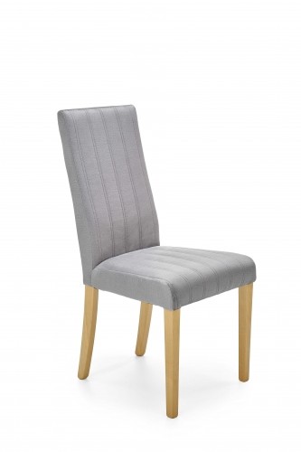 Halmar DIEGO 3 chair, color: quilted velvet Stripes - MONOLITH 85 image 1