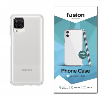 Fusion Accessories Fusion ultra clear series 2 mm silikona aizsargapvalks Samsung A125 Galaxy A12 caurspīdīgs (EU Blister)
