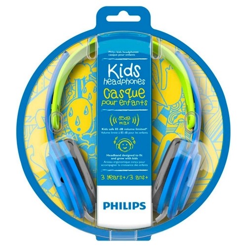 Diadēmas austiņas Philips (3.5 mm) Zils Zēniem Ar kabeli image 2