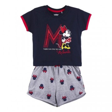летняя пижама для мальчиков Minnie Mouse Серый Темно-синий