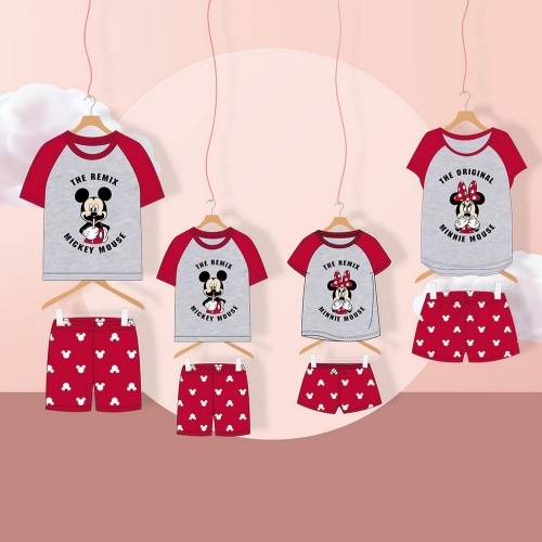летняя пижама для мальчиков Minnie Mouse Красный Серый image 3
