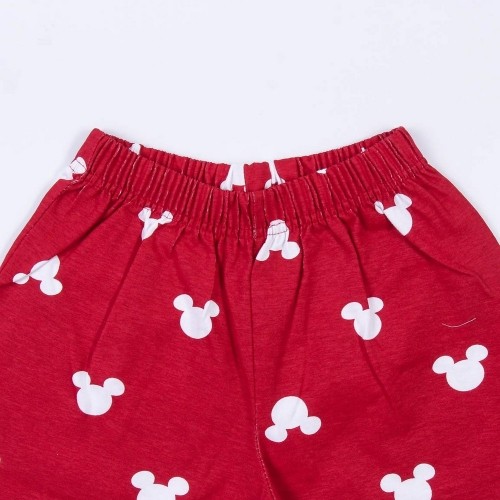 Vasaras pidžamu zēniem Mickey Mouse Sarkans Pelēks image 5