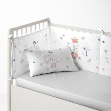 Mazuļa gultas aizsargs Cool Kids Jungle (60 x 60 x 60 + 40 cm)